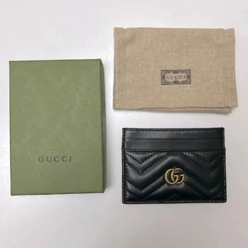 Gucci Marmont Black card holder